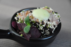 tonijn met wasabi mayonaise